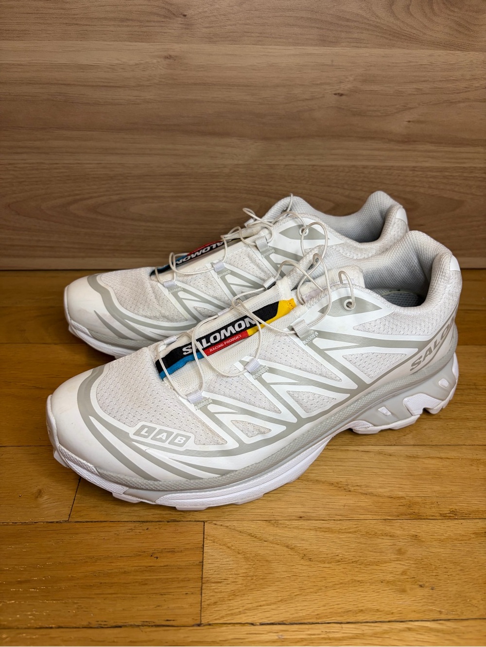Salomon XT-6 White Sneakers